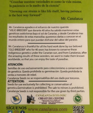 Canalanza Seeds