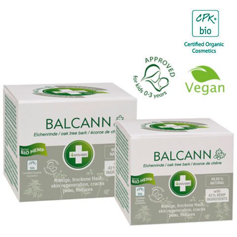 Balcann Oak Tree Bark Organic Balm | 50ml